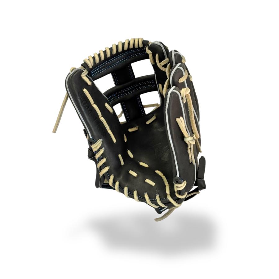 型付け済み ノーリミット 硬式内野手用グラブ S-044 ブラック 高校野球 中学硬式 ボーイズリーグ |  | 04