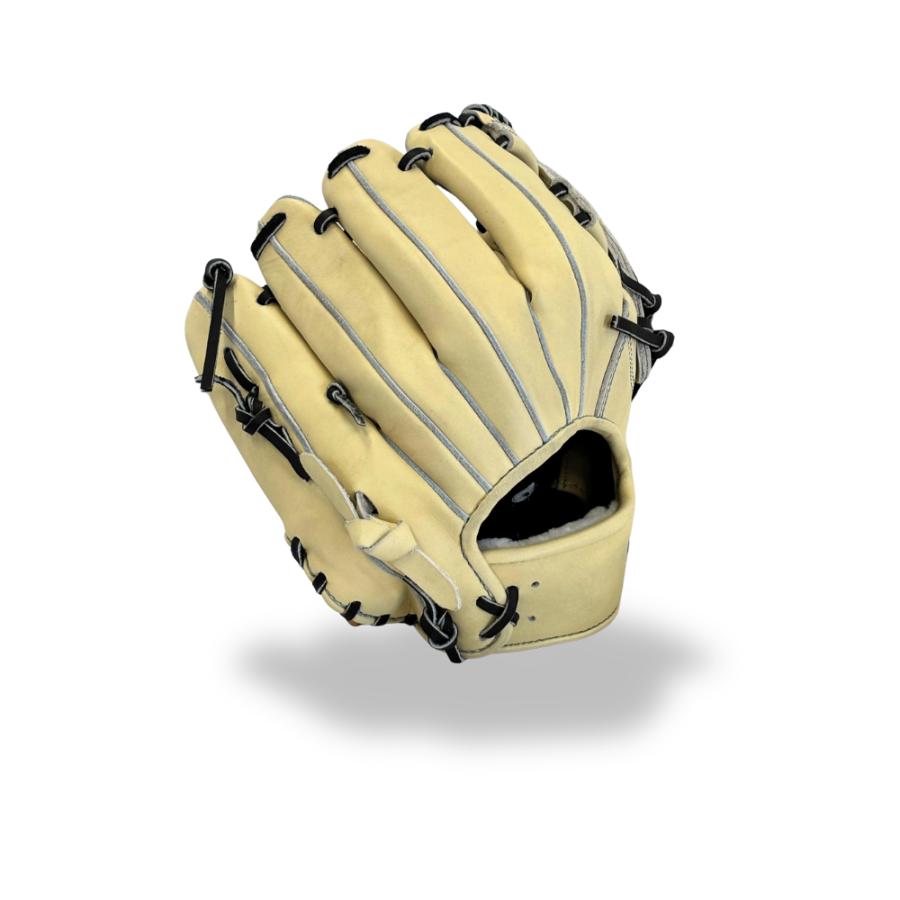 型付け済み ノーリミット 硬式内野手用グラブ S-044 キャメル 高校野球 中学硬式 ボーイズリーグ |  | 03