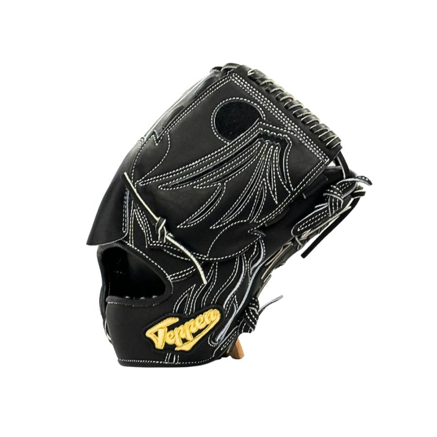 テッペン　オリジナルオーダーグラブ　硬式用　投手用　高校野球対応　SW1型 Teppen てっぺん 硬式投手用グラブ オーダーセレクト ブラック 右投げ