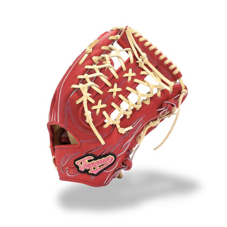 Teppen てっぺん 硬式外野手用グラブ オーダーセレクト TTY-I Dオレンジ 右投げ 高校野球 日本製 |  | 01