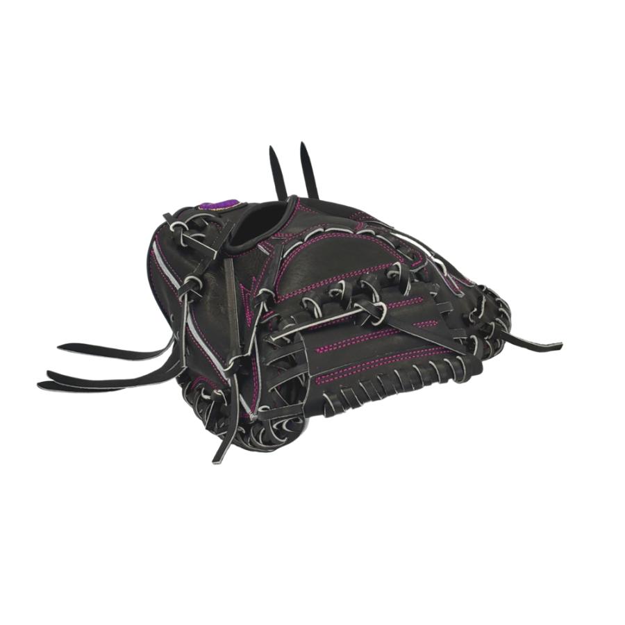 硬式キャッチャーミット TYPE-C00X 大分産和牛革 ブラック 名前の無いミット 高校野球 日本製 |  | 04