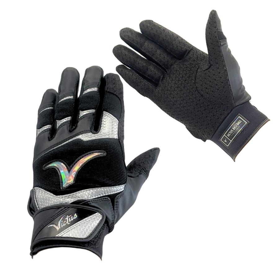 野球 ヴィクタス Victus  バッティンググラブ VBG3DEB 一般用カラー シングルバンド 天然皮革 両手組 | Victus | 02