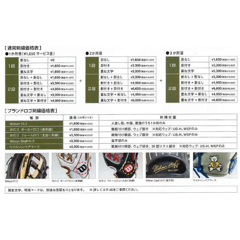 PRO STAFF（Wilson） ウィルソン 硬式 オーダーグラブ WILSON