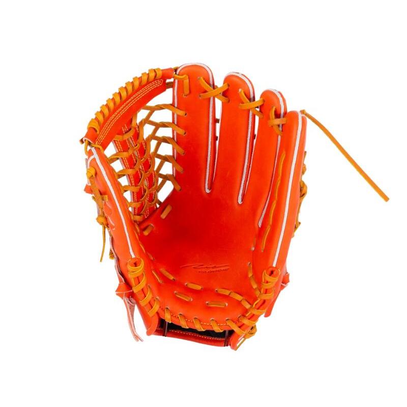 アイピーセレクト 野球 硬式外野手用グラブ Ip.043-Pc 赤オレンジ 右