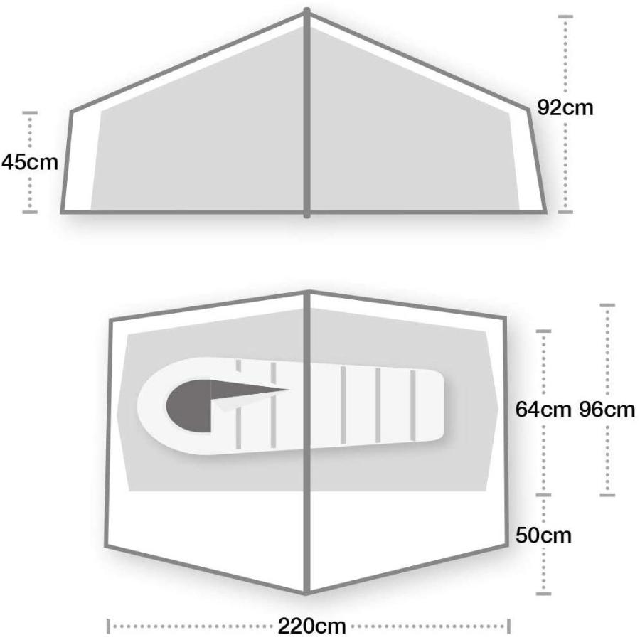 ワイルドカントリー ゼフィロスコンパクト1 44zc1v2 テラノバ 登山 トレラン 山岳テント アウトドアショップベースキャンプ 通販 Paypayモール