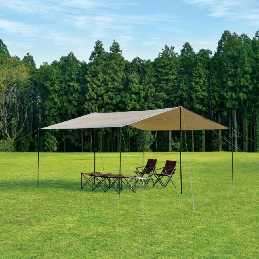 UNIFLAME（ユニフレーム） REVOスクエアタープ 4×4 (682302