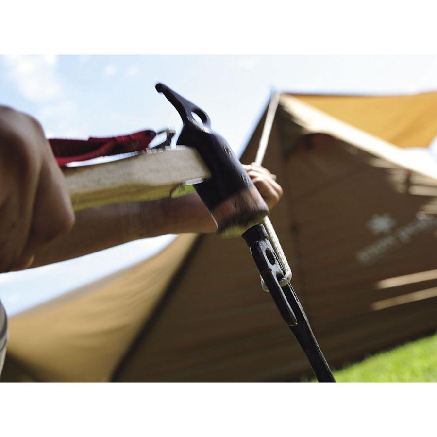 スノーピーク ペグハンマー PRO.C (N-001) ／ 銅製ヘッド キャンプ テントやタープの設営に ヘッド交換可能｜basecamp-jp｜08