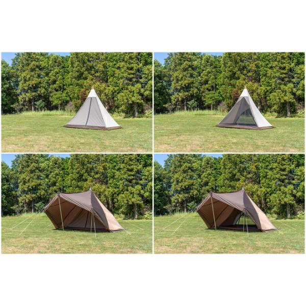 小川キャンパル タッソ用フルインナー TC (3510) ／ テントオプション  