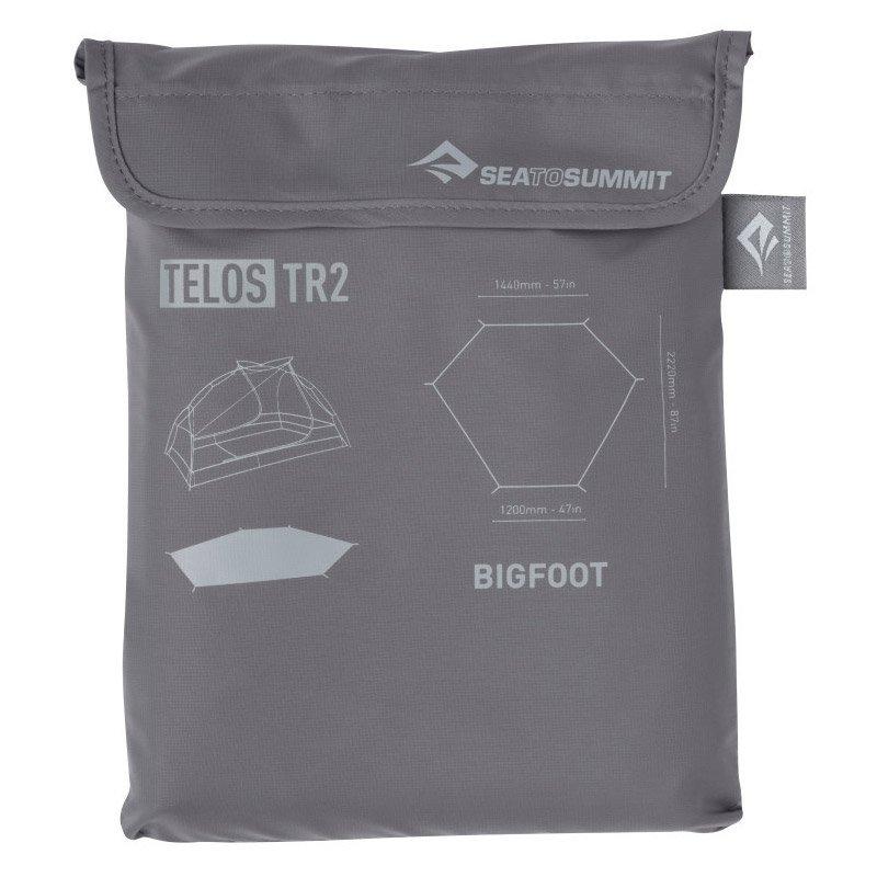 シートゥーサミット テロスTR2用 ビッグフット (ST87513) ／ フットプリント 前室までカバー 登山 テント シェルター キャンプ グラウンドシート01