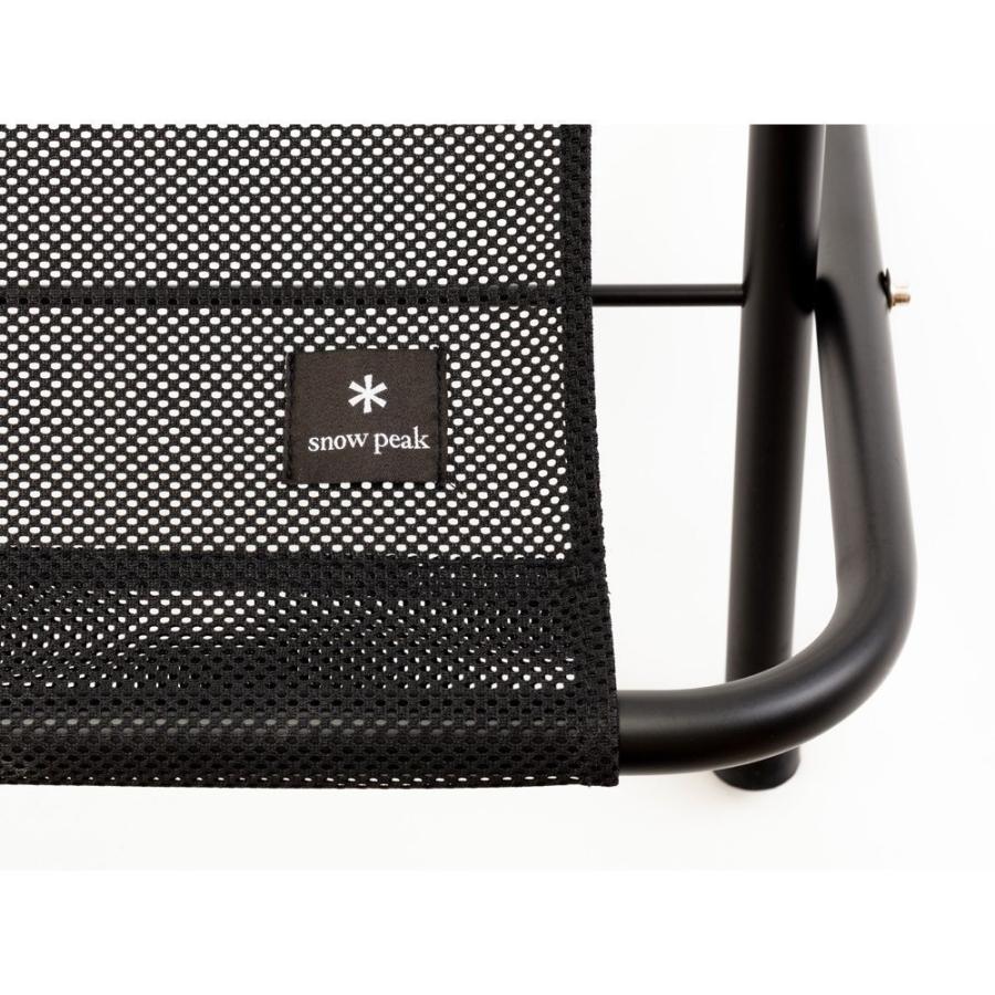 新品） peak メッシュFDベンチ ブラック snow peak（スノーピーク） メッシュFDベンチ ブラック (LV-071M-BK