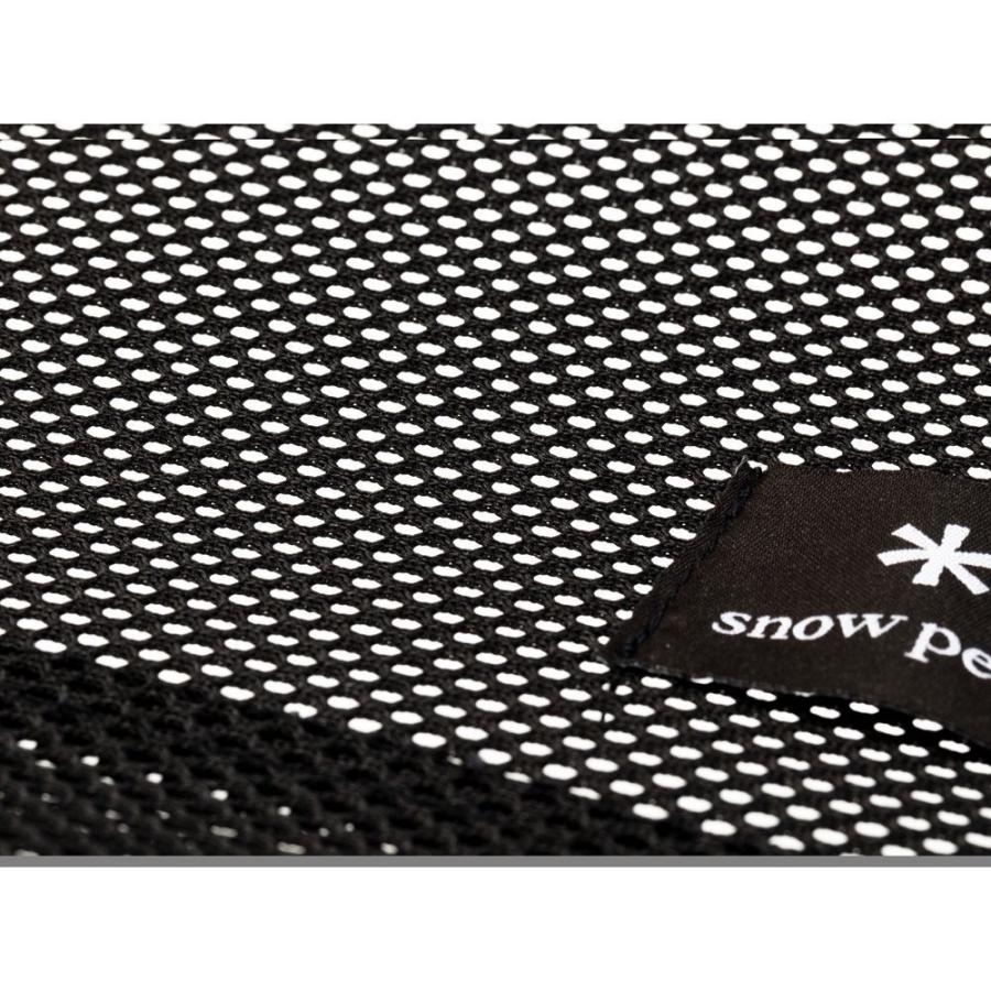 snow peak（スノーピーク） メッシュFDベンチ ブラック (LV-071M-BK