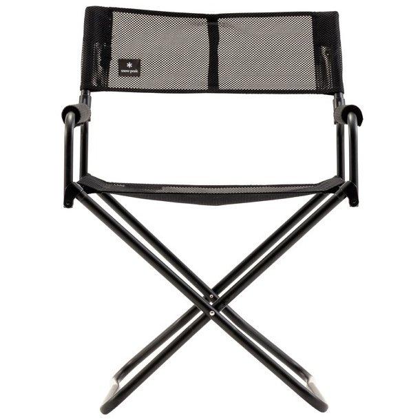 ス*ー様 【③新品】　スノーピーク　メッシュFDチェア ブラック　LV-077M メッシュFDチェア ブラック| スノーピーク(Snow Peak)