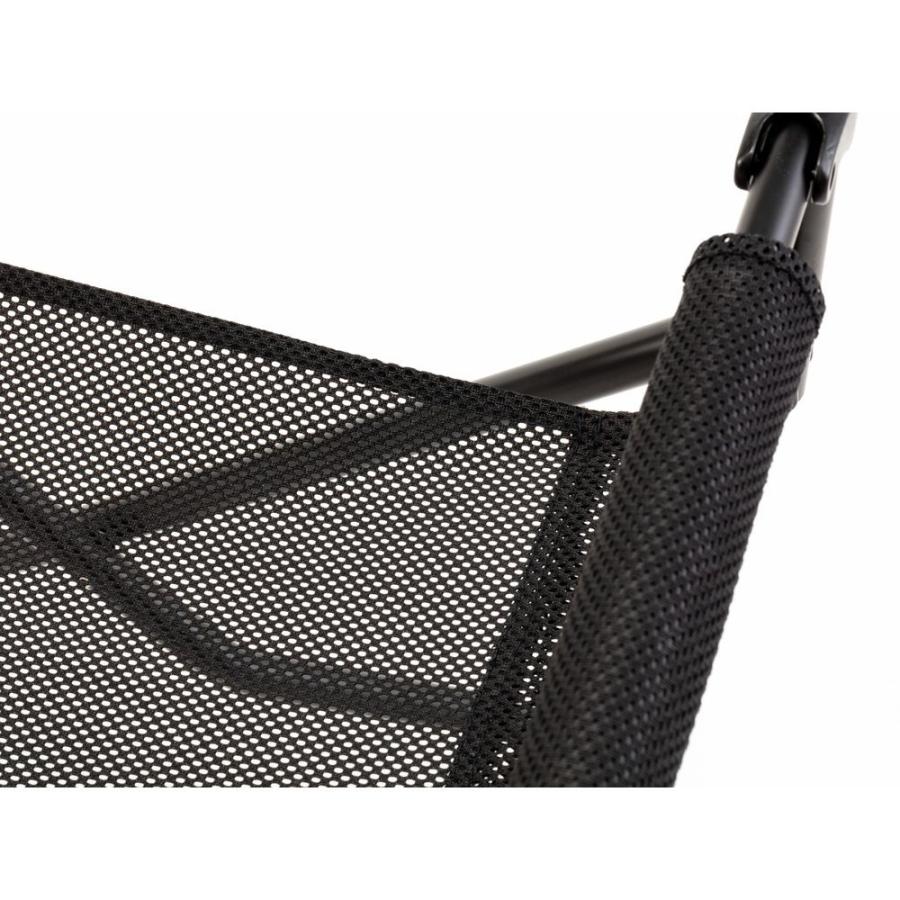 スノーピーク メッシュFDチェア ブラック 折りたたみ キャンプ LV-077M snow peak（スノーピーク） メッシュFDチェア ブラック (LV-077M-BK
