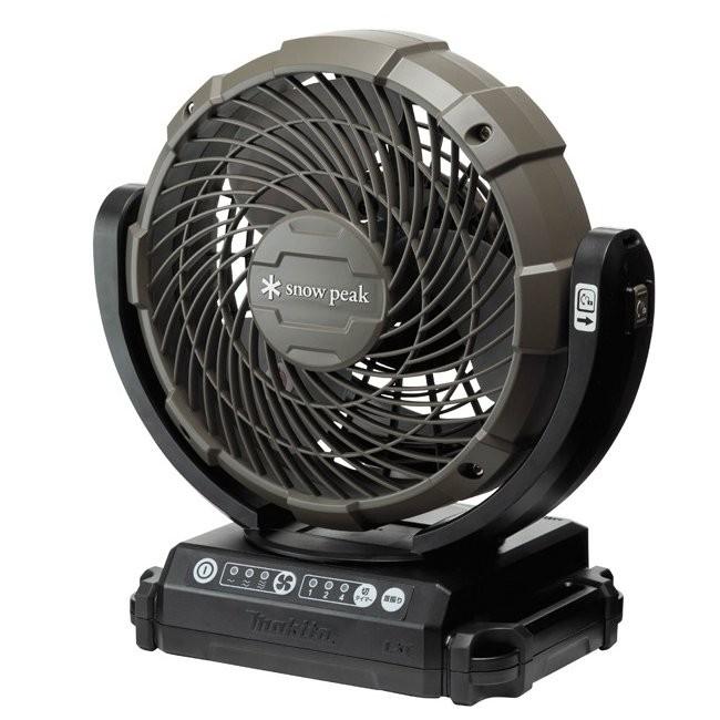 スノーピーク　サーキュレーター　扇風機　首振り フィールドファン 扇風機 サーキュレーター 首振り マキタ