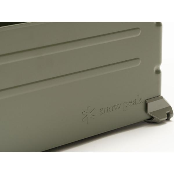 snow peak（スノーピーク） シェルフコンテナ 25 オリーブドラブ (FES