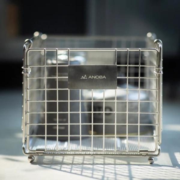ANOBA（アノバ） フォールディングワイヤーバスケットS SUS Ver