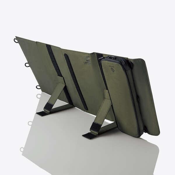 ネストアウト エレコム ソーラーチャージャー SOLAR-1 4パネル