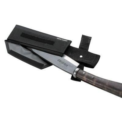 ユニフレーム つるばみ鉈 ／ ナタ 片刃 キャンプ 薪割り 刃渡り約16.5cm シース付_1