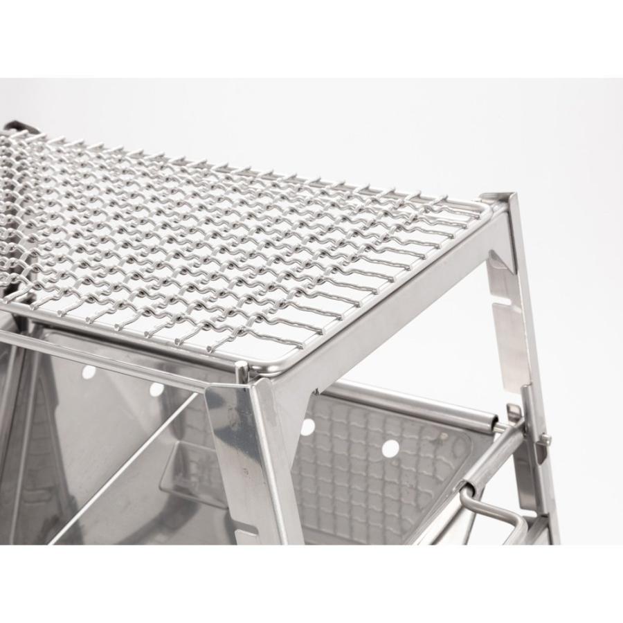 snow peak（スノーピーク） 焚火台SR (ST-021) ／ ソロキャンプ 焚き火