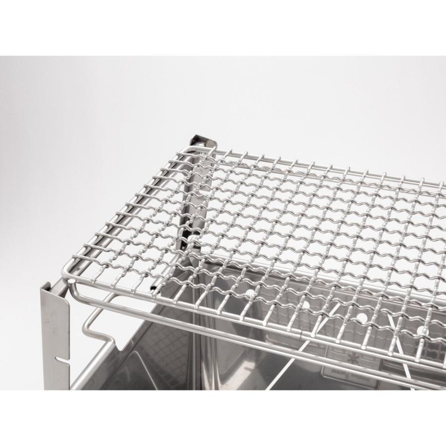 snow peak（スノーピーク） 焚火台SR (ST-021) ／ ソロキャンプ 焚き火