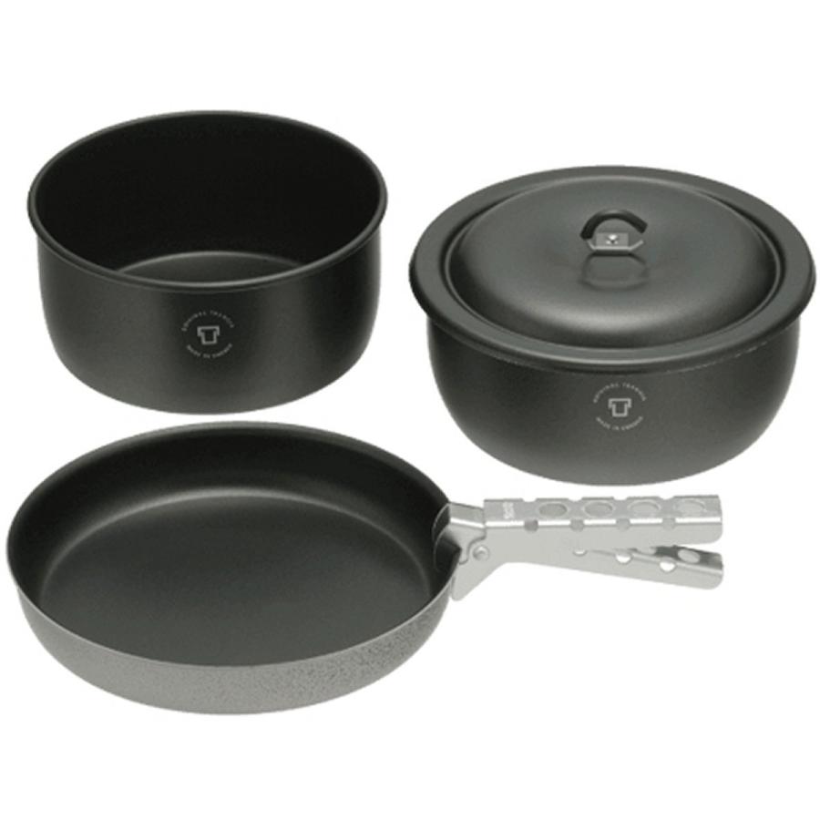 トランギア ツンドラ3 ブラックバージョン Tr Tundra3 Bk2 コッヘル アルミ製 2 3人分 クッカー 登山 キャンプ スタッキング 高級品