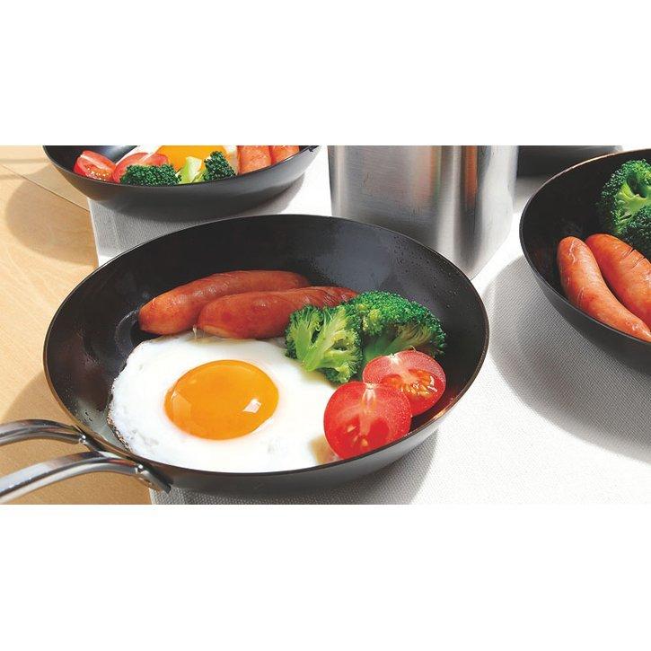 UNIFLAME ユニフレーム ちびパン ／ フライパン キャンプ 焚火料理 黒