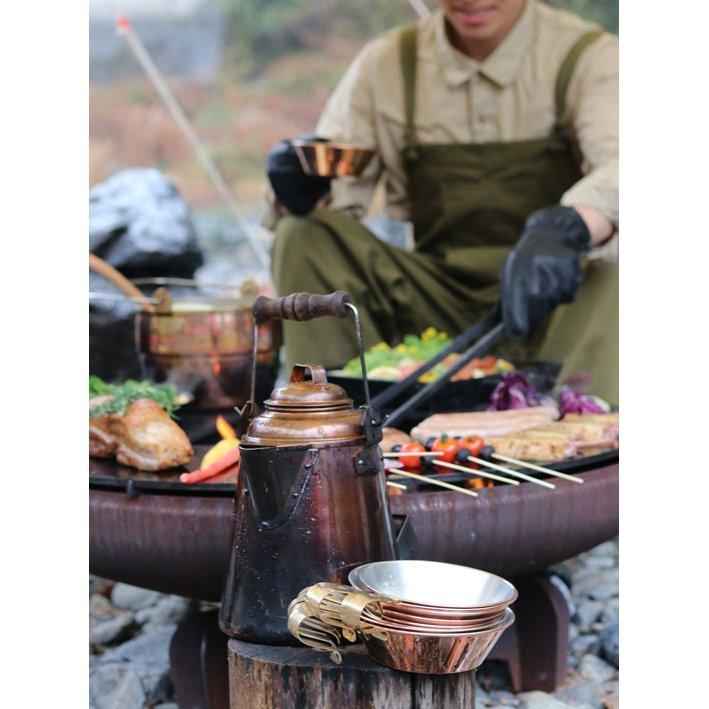 ファイヤーサイド コッパーシェラカップ 500ml 2個 リッド1個 セット
