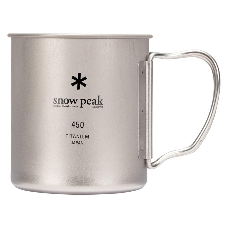 スノーピーク peak アルペンカップ　コマクサ snow peak（スノーピーク） チタンシングルマグ 450 (MG-143