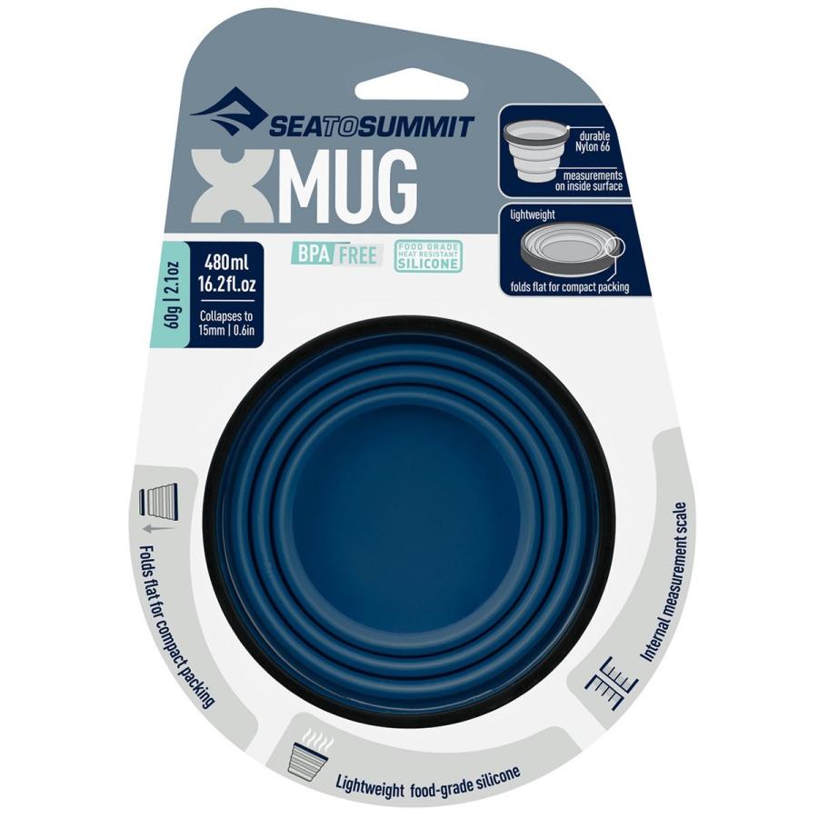 シートゥーサミット Xマグ クールグリップ ST84037 コップ カップ 480ml 登山 キャンプ 折り畳み コンパクト 計量目盛り スタッキング 【SALE／72OFF】