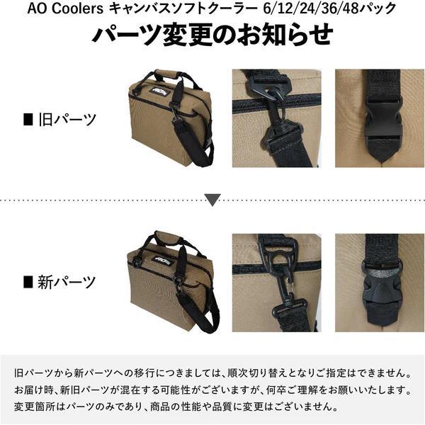 AOクーラーズ 12パック キャンバス ソフトクーラー (AO12) ／ ソフトクーラー 11L キャンプ バーベキュー 長時間保冷 5層構造 軽量 ショルダーストラップ付｜basecamp-jp｜12