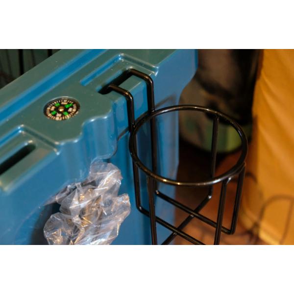 ディーライト アイスランドク−ラーボックス45QT ／ ハードクーラー 42L キャンプ 釣り バーベキュー 長時間保冷 まな板兼仕切り板 カゴ付きの画像