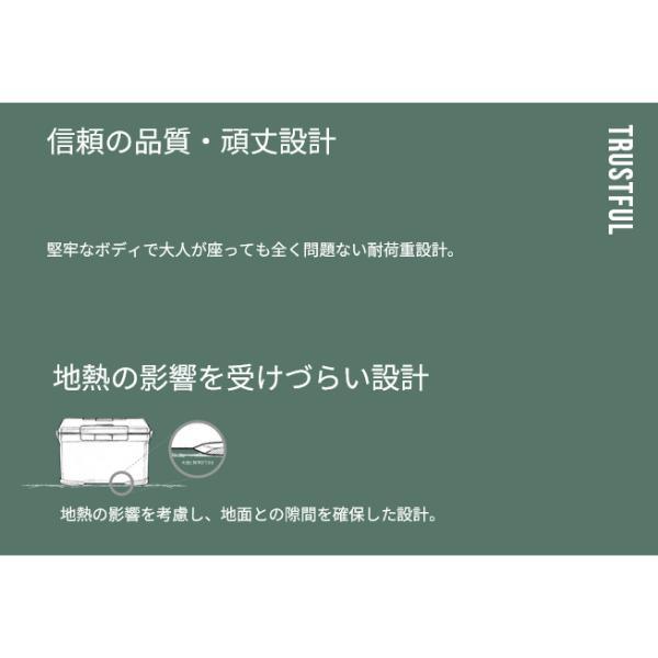 シマノ アイスボックス PRO 30L (NX-030V) ／ ハードクーラー キャンプ 釣り 最長10日間保冷 耐荷重設計｜basecamp-jp｜10