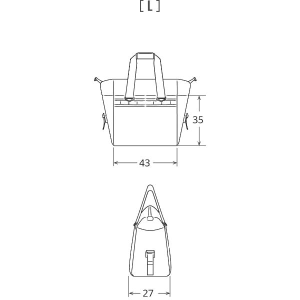 シマノ クーラーバッグ プロ L (BA-001Z)の画像