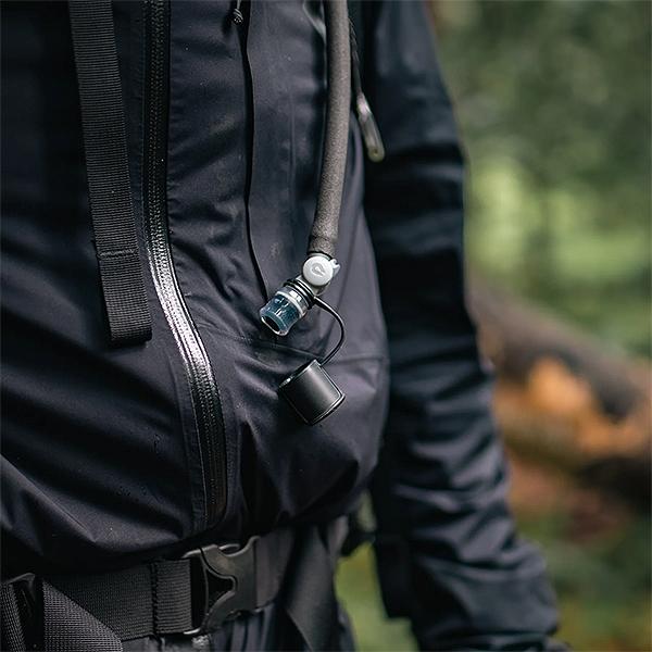 HydraPak（ハイドラパック） フォース 2L (AS522) ／ ハイドレーション リザーバー 登山 トレラン 裏返して洗える 冷凍可 ...