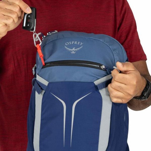 オスプレー スポーツライト20 (OS56319) ／ バックパック 20L 通気性 メッシュ背面 ハイドレーション対応 ヒップベルト フロントポケット サイドポケット | OSPREY | 07