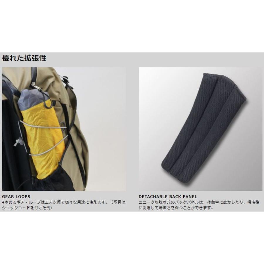 パーゴワークス バディ 22 (HP202) ／ バックパック 22L 登山 デイパック 日帰り 軽量 ハイドレーションスリーブ 背面パット洗濯可能の画像