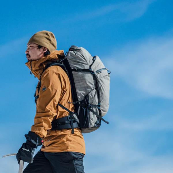 パーゴワークス ゼン35 (HP607) ／ 登山 ザック リュック 30+5L 日帰り 軽量 ショルダーハーネスポケット ボトルポケット 3way_12
