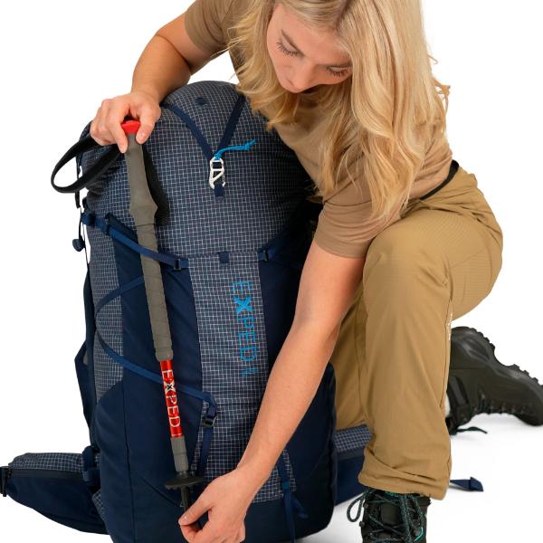 エクスペド ライトニング 50 (396553) ／ 登山 縦走 トレッキング ハイキング バックパック ザック 超軽量 ヒップベルト 大容量 通気性 背面調整 容量調整_6
