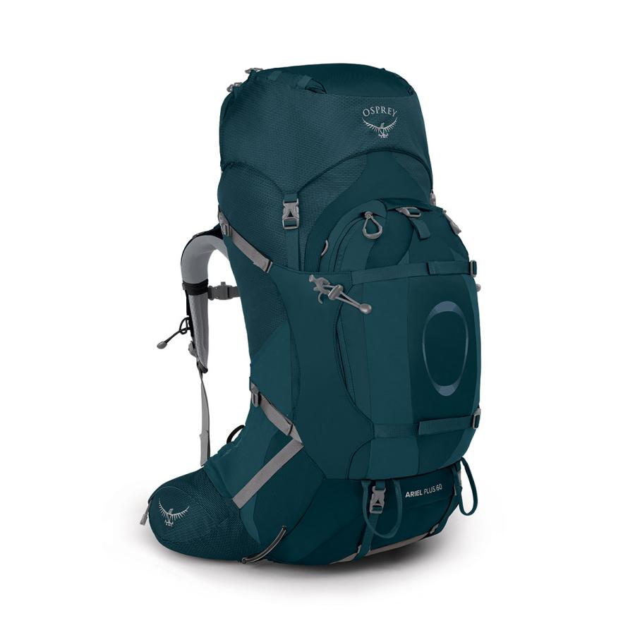1回使用 レインカバー付きOSPREY オスプレー エーリエルプラス60 貰っ
