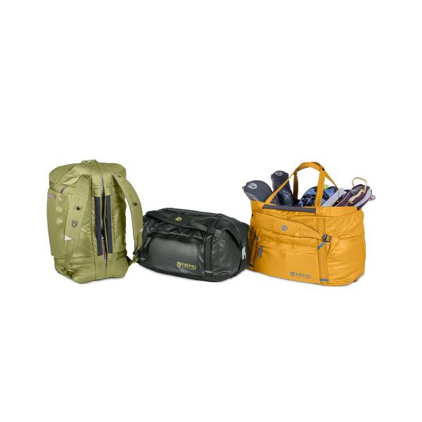 NEMO（ニーモ） ダブルホール 55L (39336) ／ 背負える ダッフルバッグ