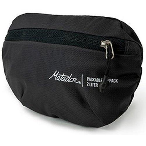 お*油様 Matador ウエストポーチ ブラック・グリッド MATADOR（マタドール） オングリッド ヒップバッグ 2L ／ キャンプ