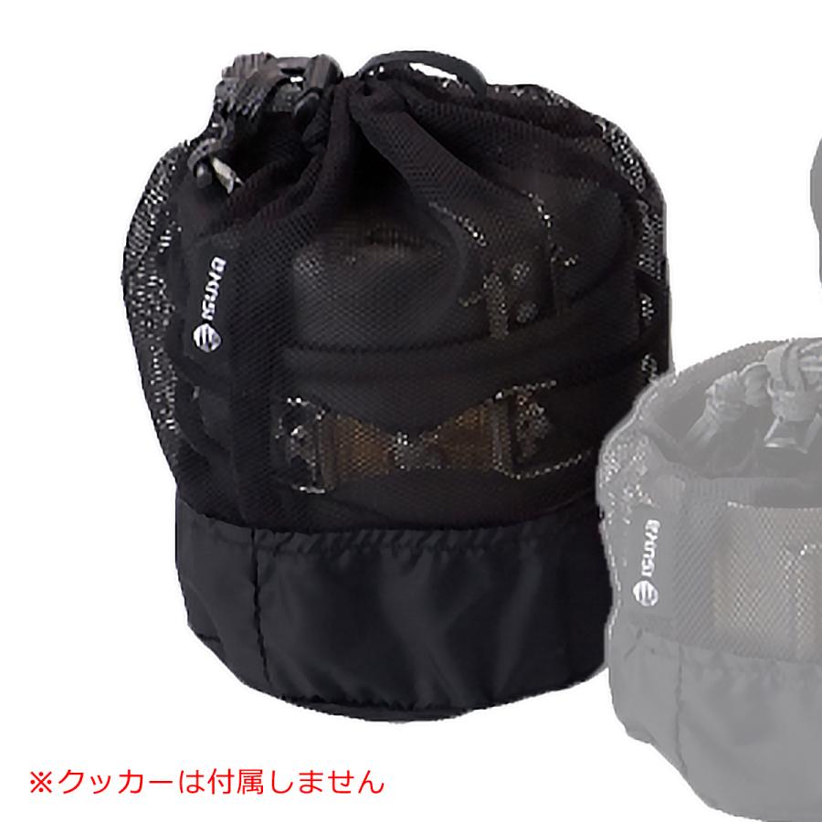 ISUKA（イスカ） メッシュ クッカーバッグ M ／ スタッフサック 登山