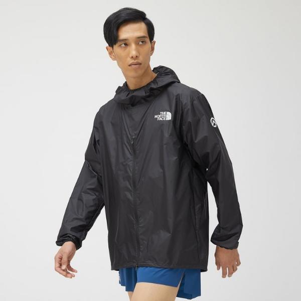 ノースフェイス トレイルエマージェンシーフーディ ユニセックス (NP22379) ／ ウィンドシェル トレラン 登山 防風 撥水 保温 パッカブル 軽量 コンパクト 