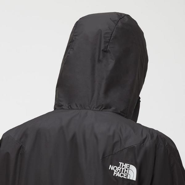 ノースフェイス トレイルエマージェンシーフーディ ユニセックス (NP22379) ／ ウィンドシェル トレラン 登山 防風 撥水 保温 パッカブル 軽量 コンパクト 