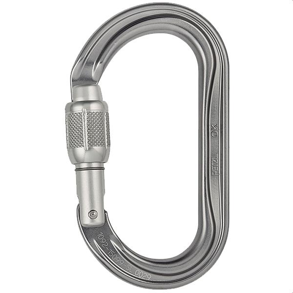 PETZL（ペツル） オーケー スクリューロック (M33A SL) ／ カラビナ 