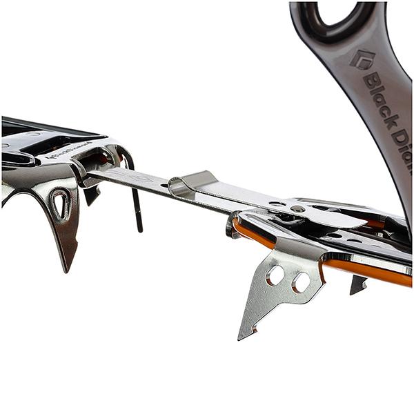 美品 ブラックダイヤモンド Black Diamond Serac Pro セラックプロ 12本爪 ワンタッチ アイゼン クランポン 雪山 冬山 登山 アウトドア ブラックダイアモンド ワンタッチ式12本爪アイゼン（前爪交換