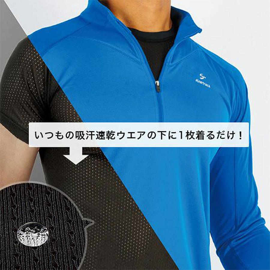 ファイントラック ドライレイヤーベーシックロングスリーブ メンズ (FUM0421) / 登山 下着 アンダーウェア 汗冷え軽減|basecamp-jp|08