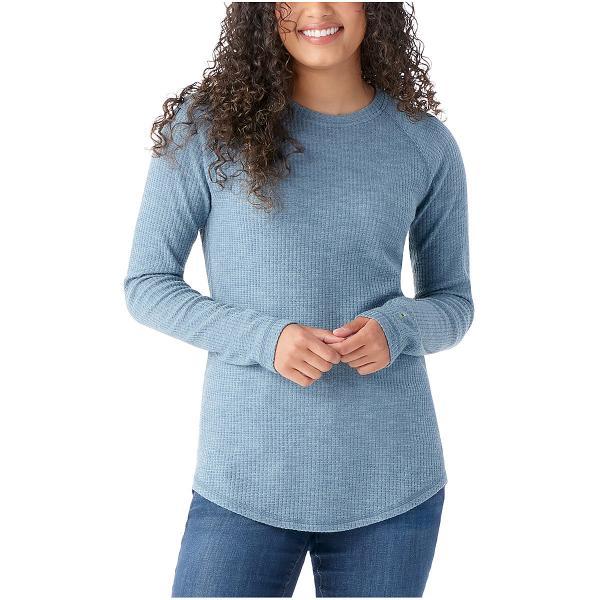 スマートウール サーマルメリノリブクルー レディース (SW64277) ／ T