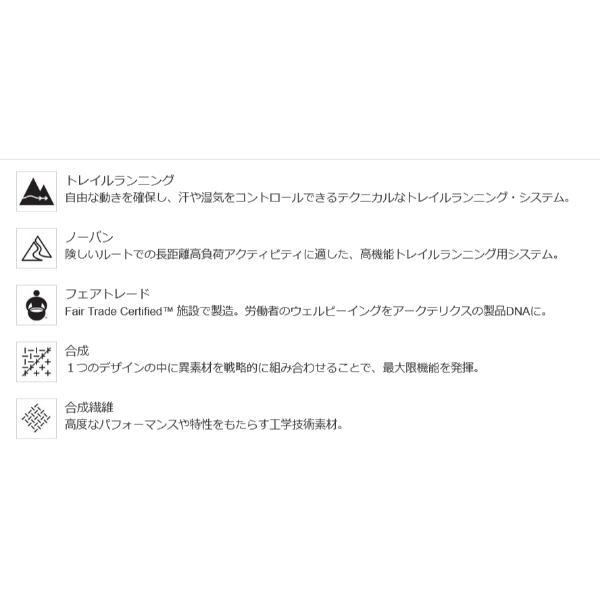 ARC'TERYX（アークテリクス） ノーバン ダウンワード ロゴ ショート