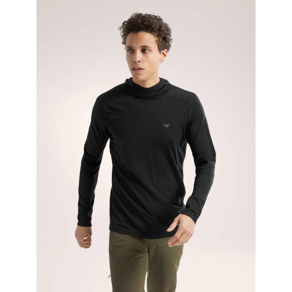 アークテリクス イオニア メリノウール ロングスリーブ メンズ BLACK イオニア メリノウール ロングスリーブ メンズ – アークテリクス